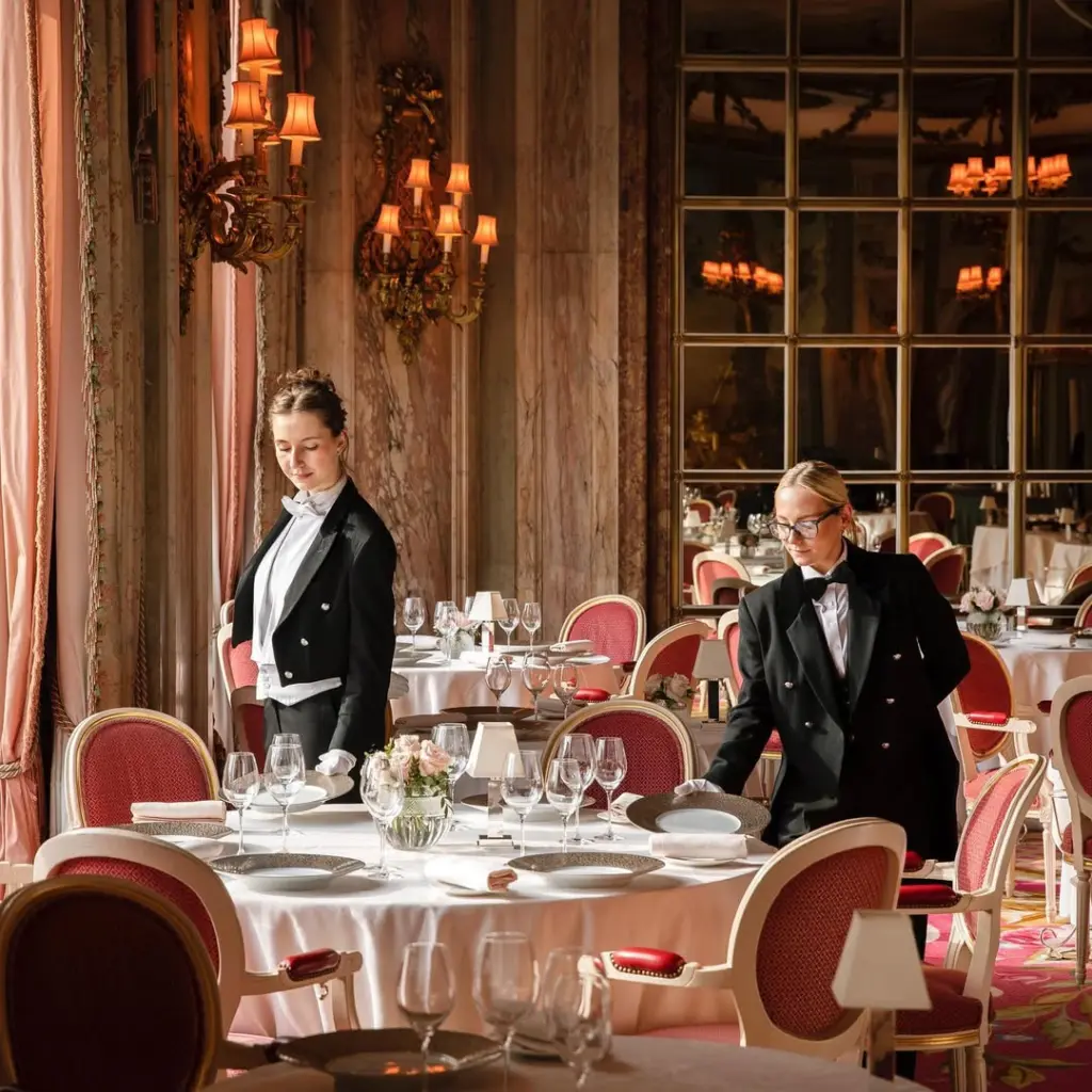 Service at the Ritz