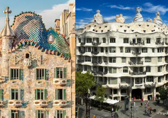 Gaudí in Barcelona Casa Batlló and La Pedrera
