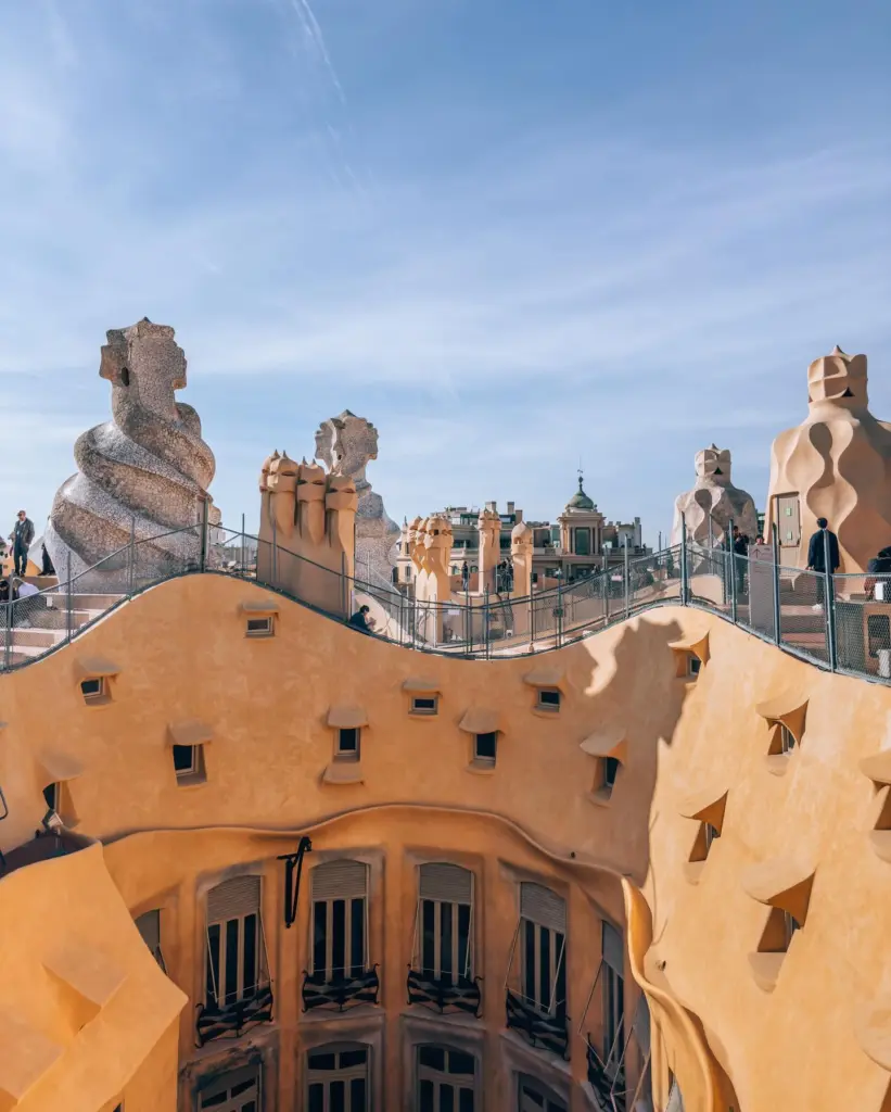 La Pedrera rooftop
