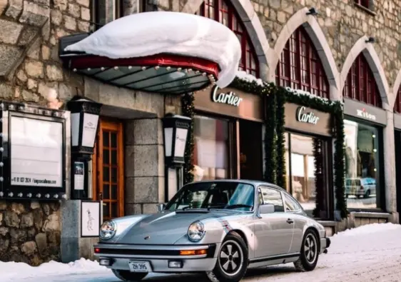 Shopping in St Moritz