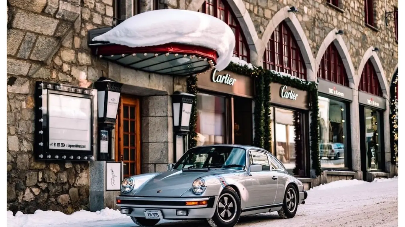 Shopping in St Moritz