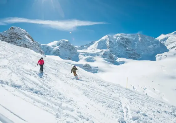 Ski Runs in St Moritz