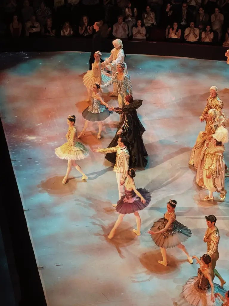 ballet performance at the Royal Opera house