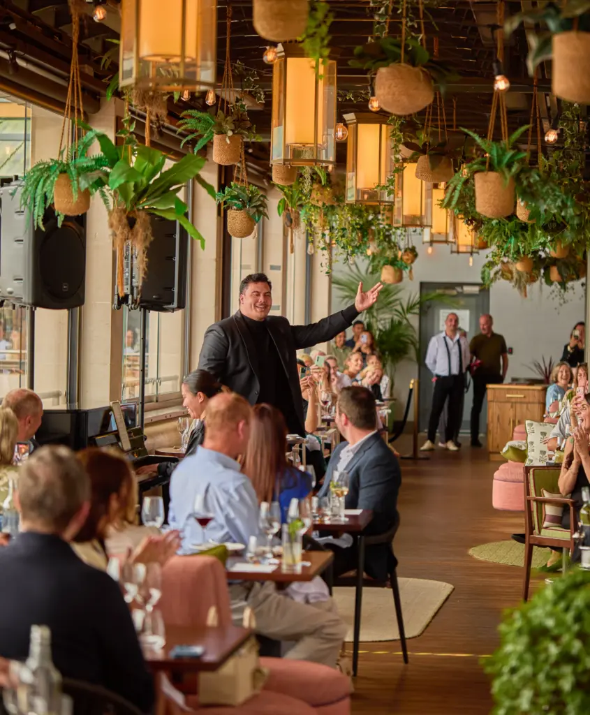 dining at Cicoria
