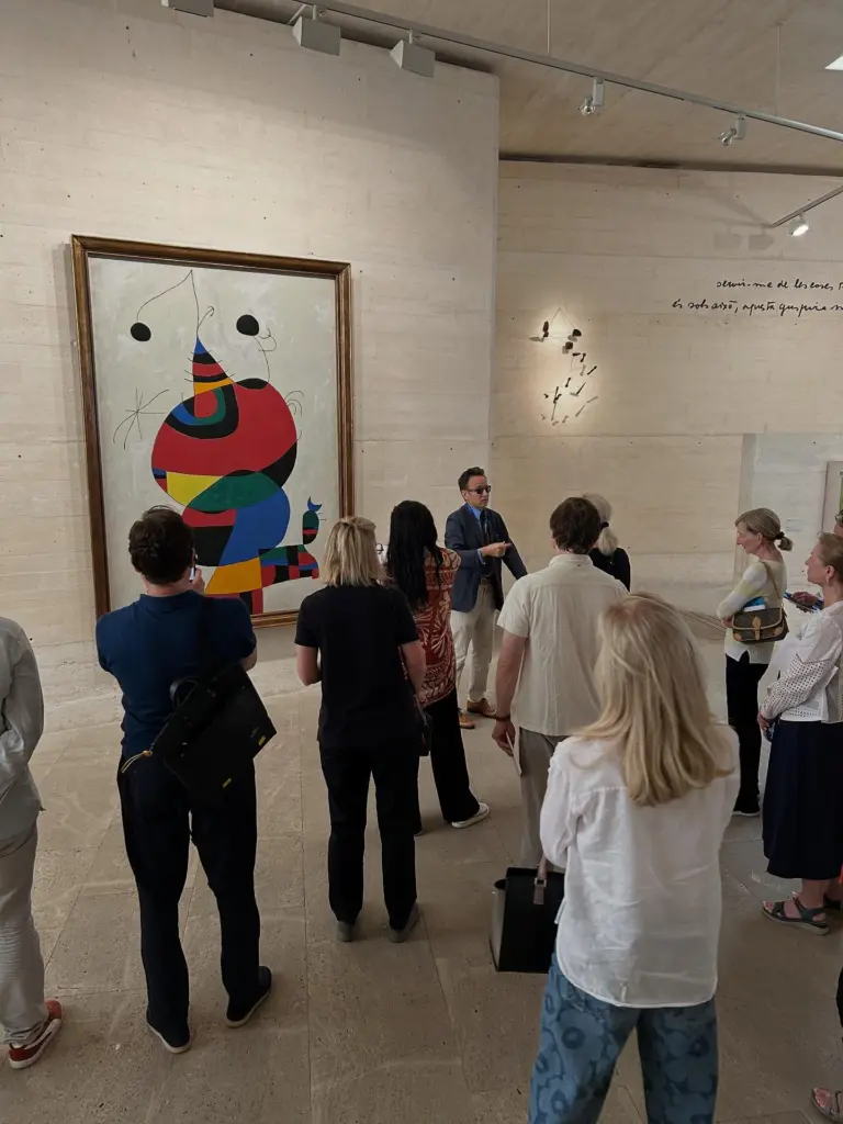 experiencing Fundació Pilar i Joan Miró
