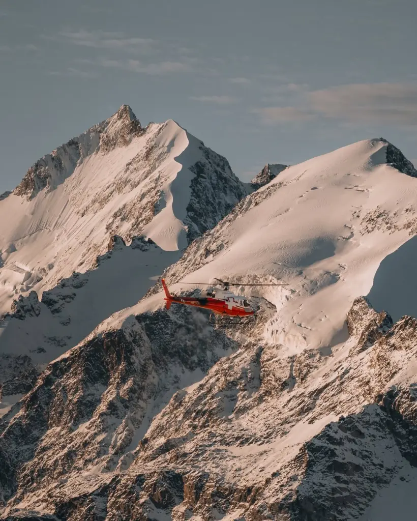 helicopter flight st moritz
