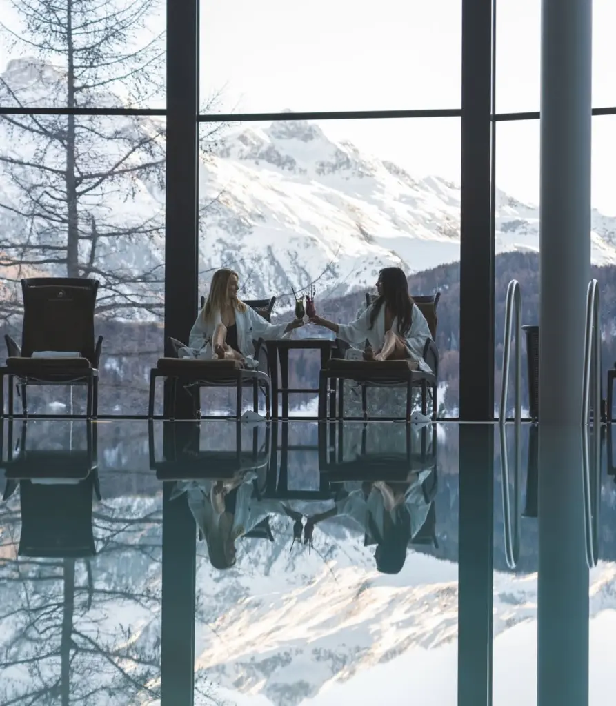 palace wellness and alpine surroundings