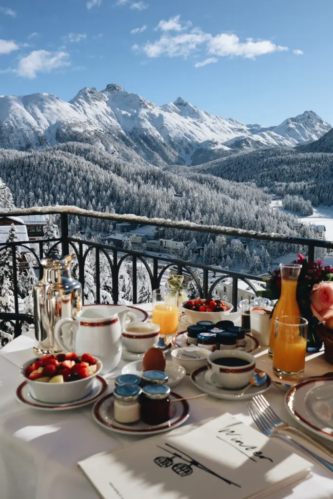 view from Kulm Hotel