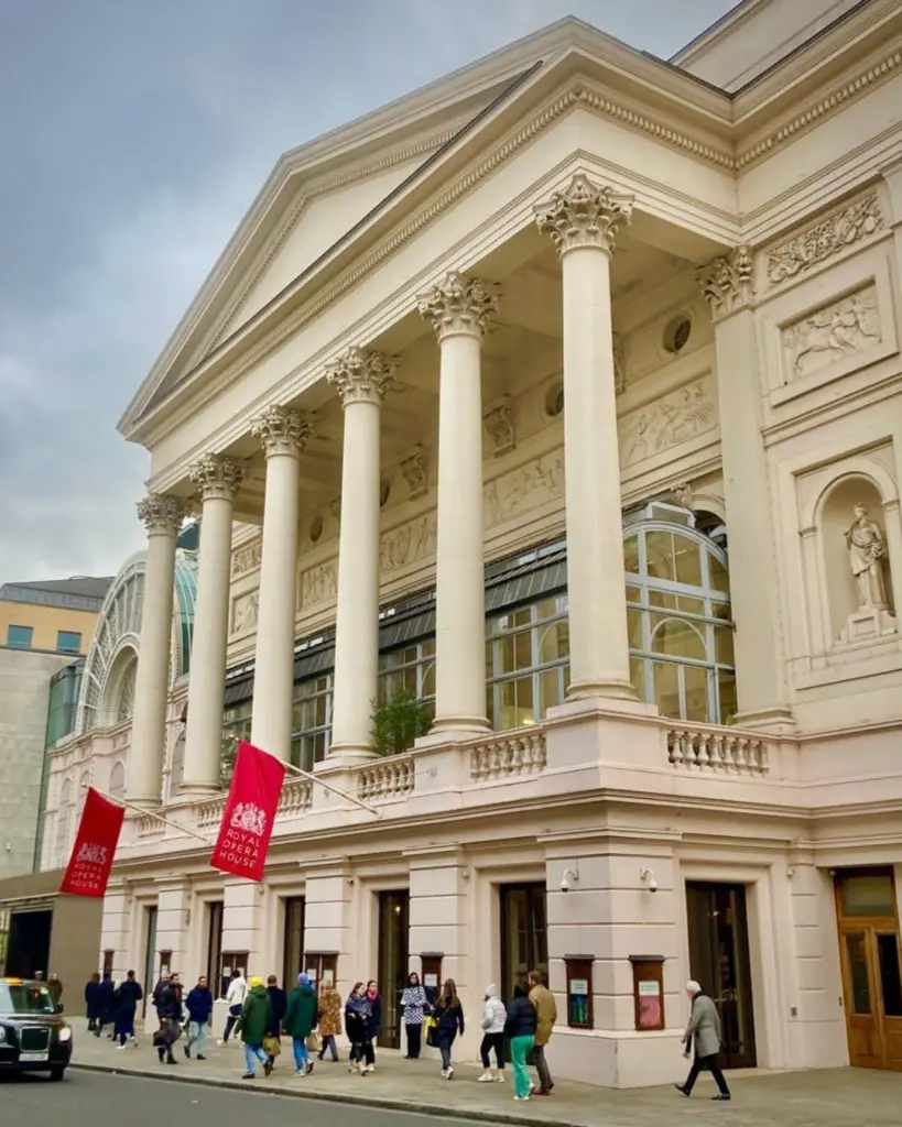 visiting the Royal Opera House