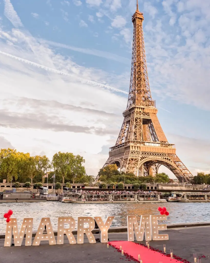 Proposal in Paris