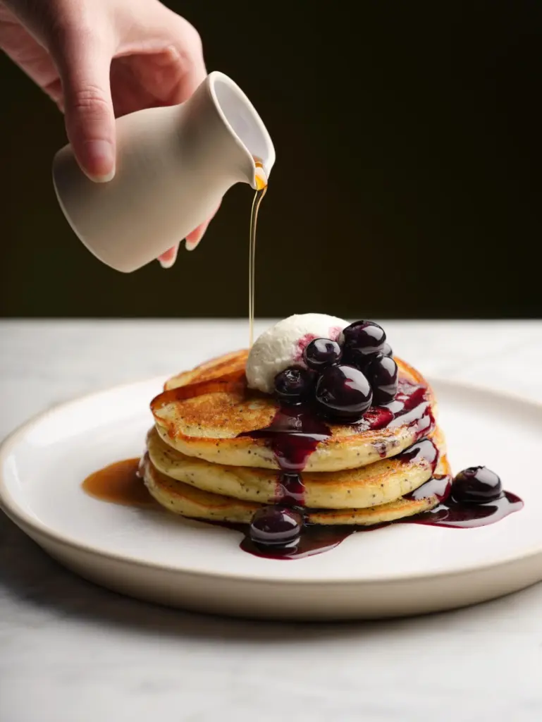 breakfast pancakes at Twenty8