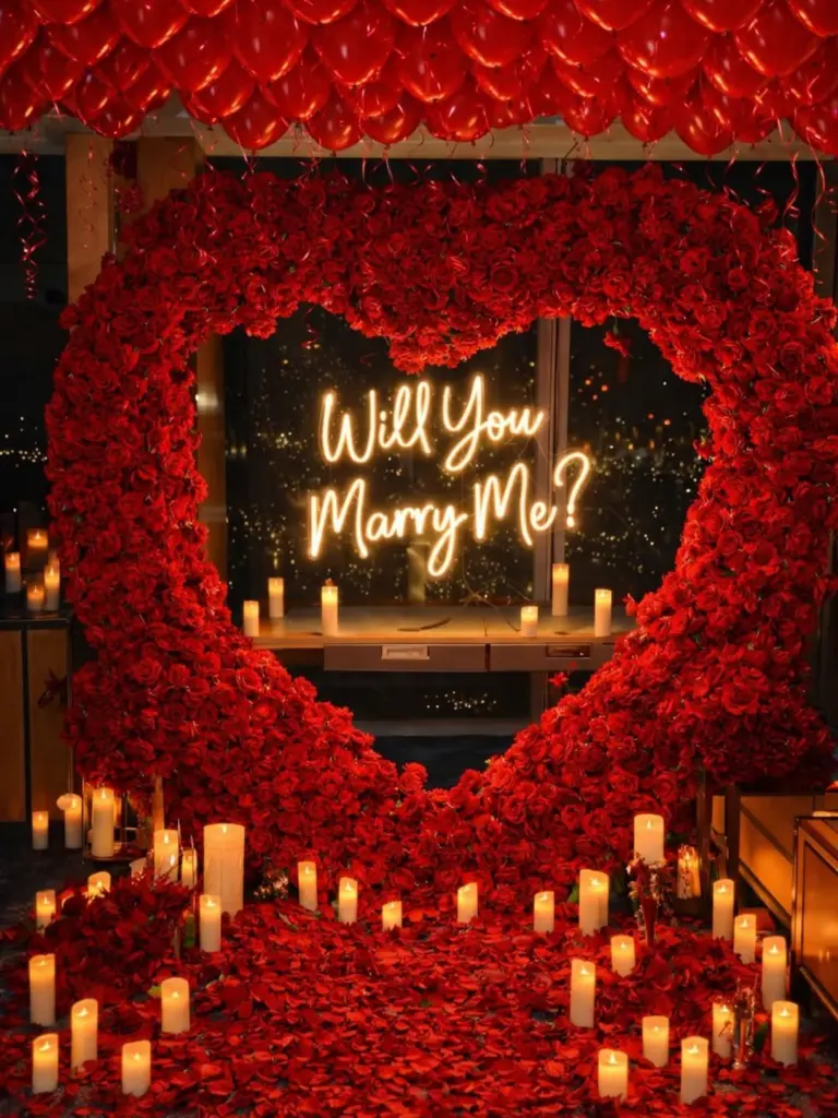 proposal at shangri la