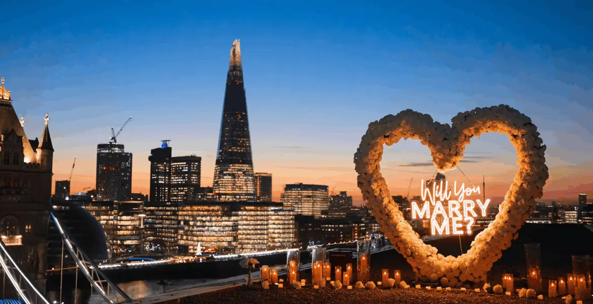 romantic places to propose in London