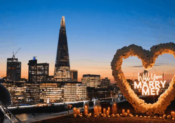 romantic places to propose in London