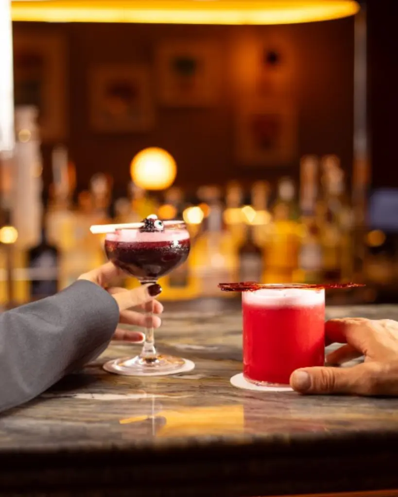 drink offerings at Bluebird