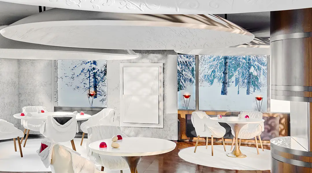 luxury restaurants in courchevel 1850