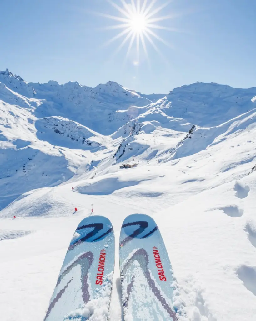 ski areas in meribel