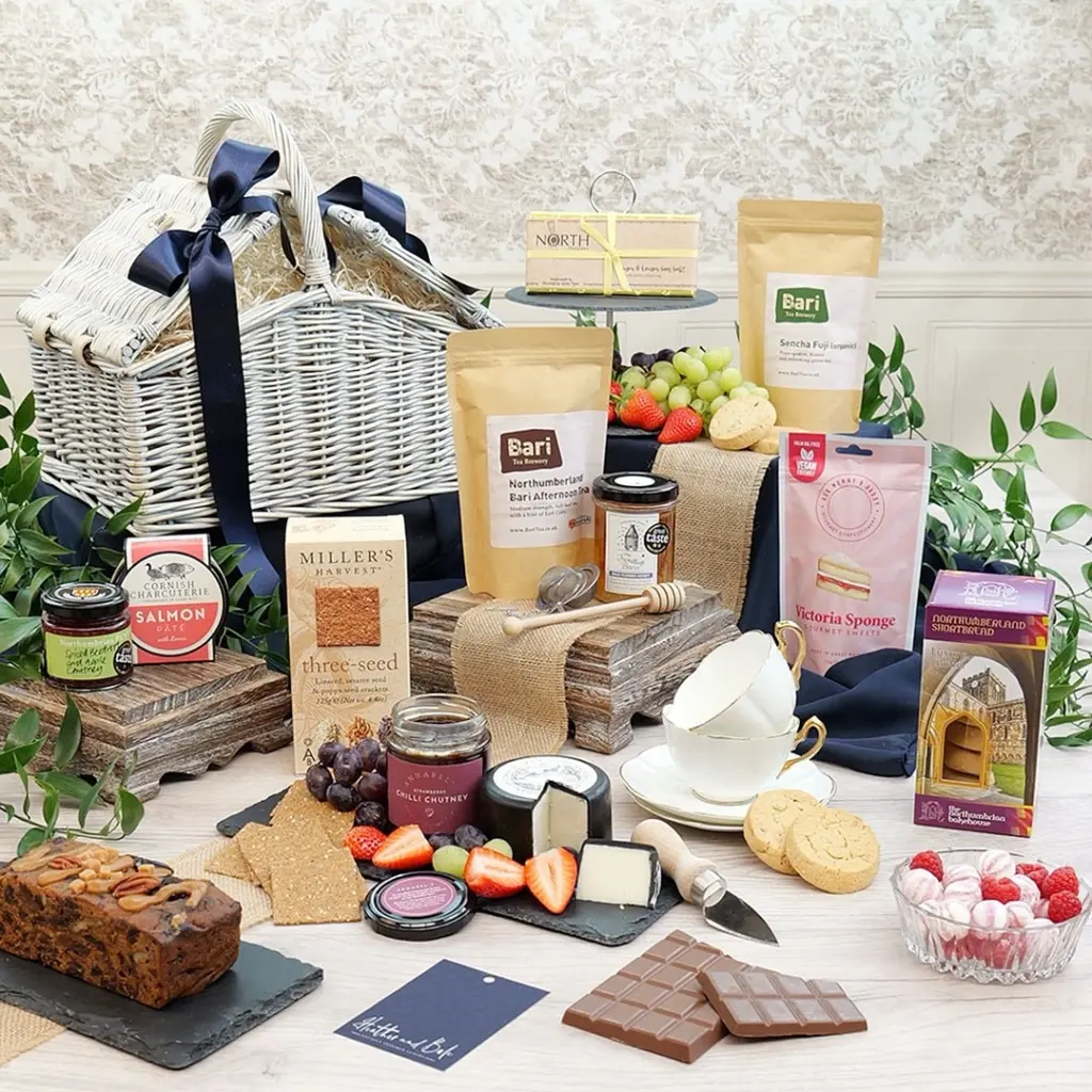 Heather and Bale’s hampers