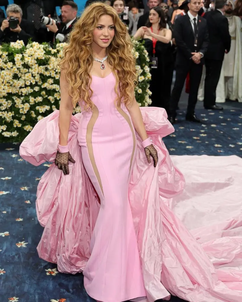 Shakira at the Met Gala 2025