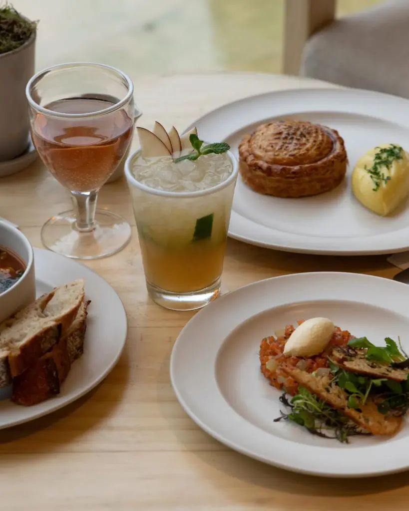 dining at The Trough