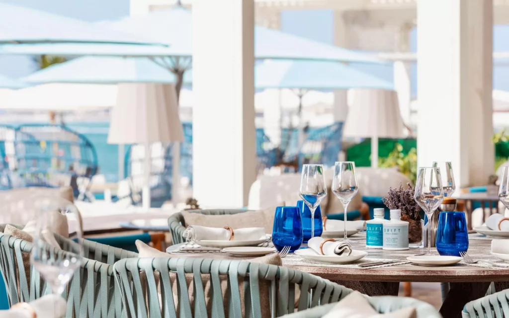 he Beach Bar & Grill by Mauro Colagreco