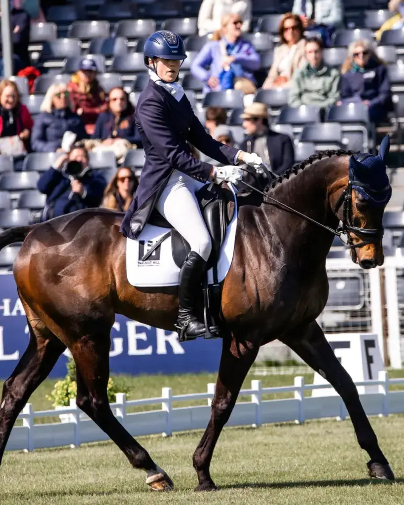 Badminton Horse Trials competitor