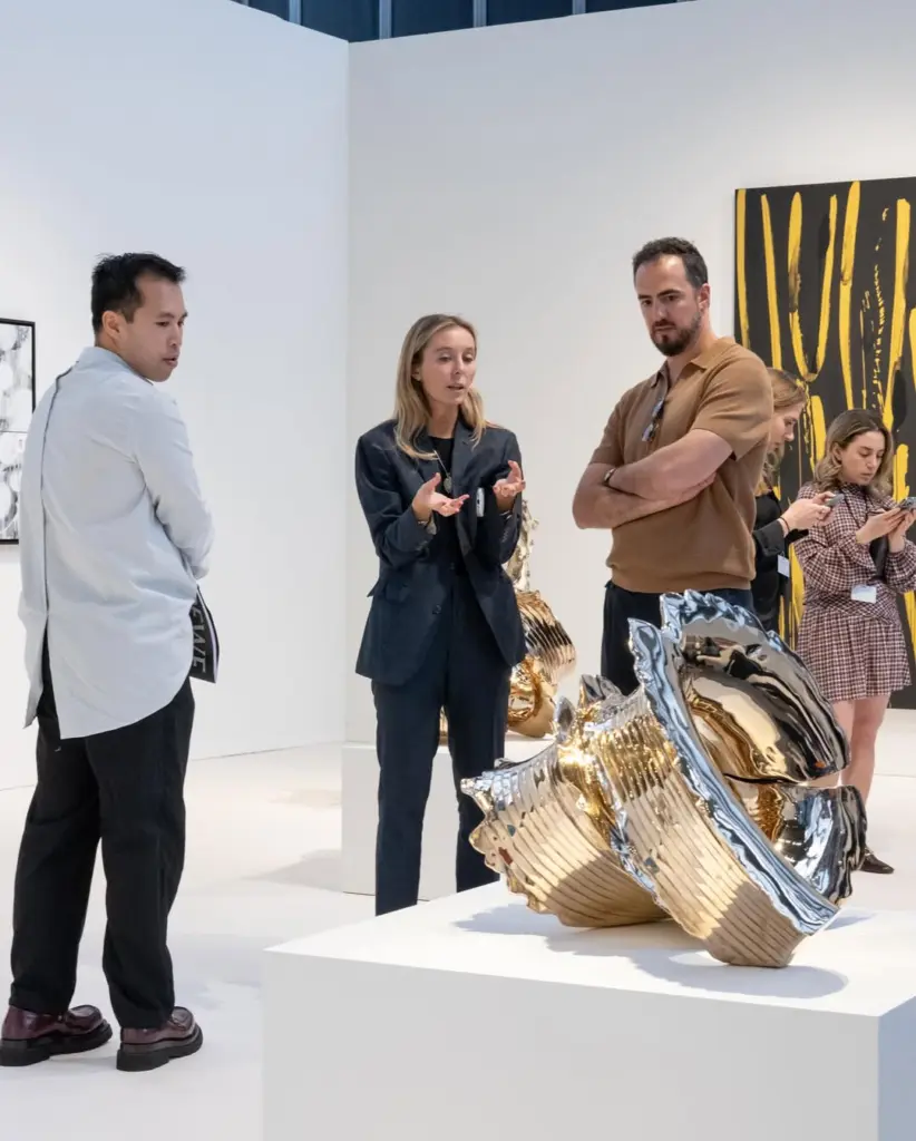 Frieze attendees