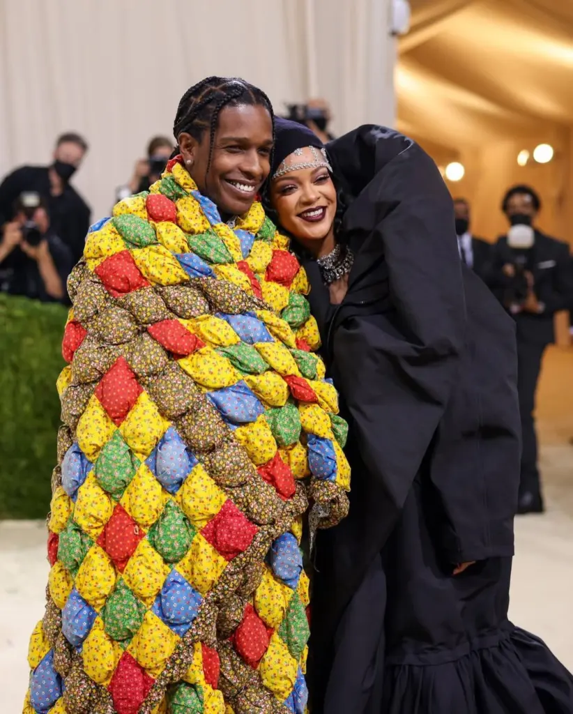 Rihanna and ASAP Rocky at the Met Gala