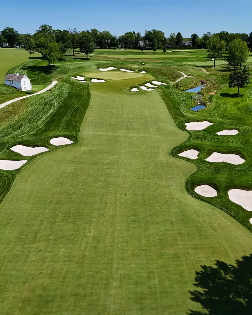 golf course at Aronimink