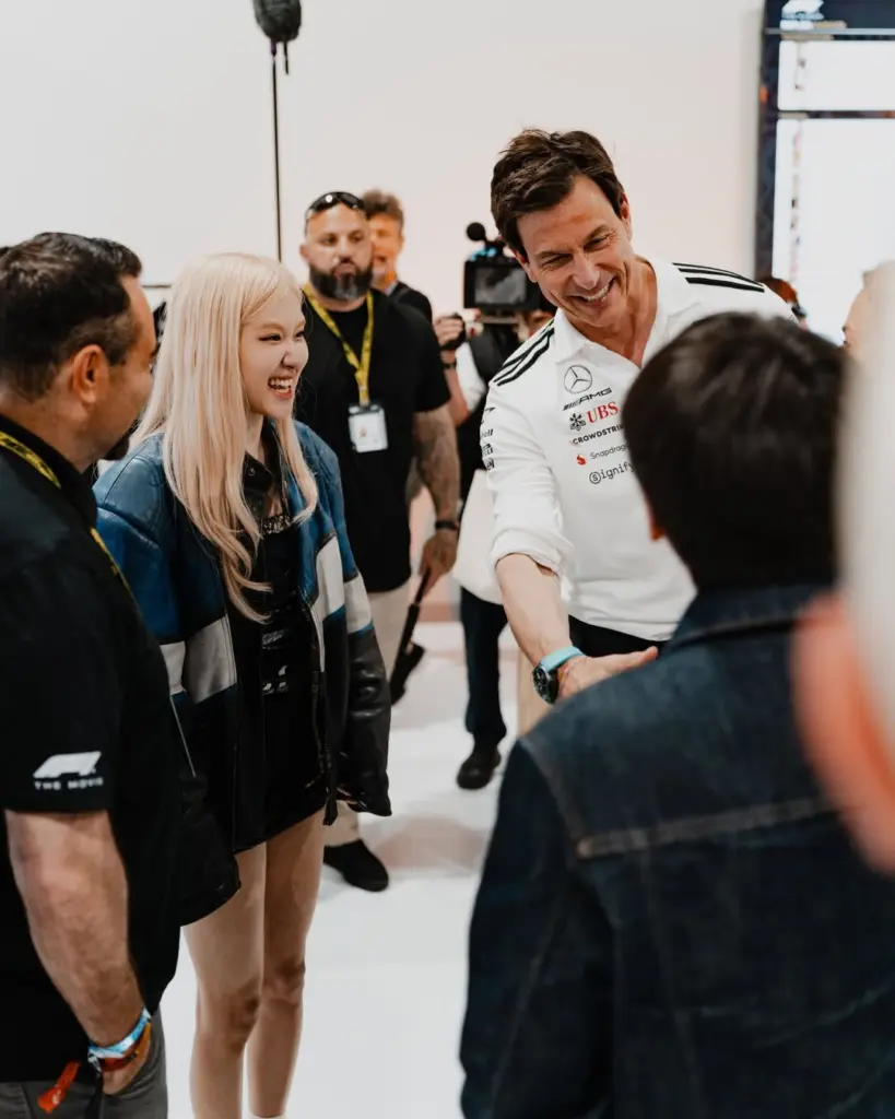 social scene at Miami GP