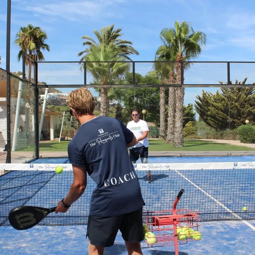 tennis coaching at The Racquets Club