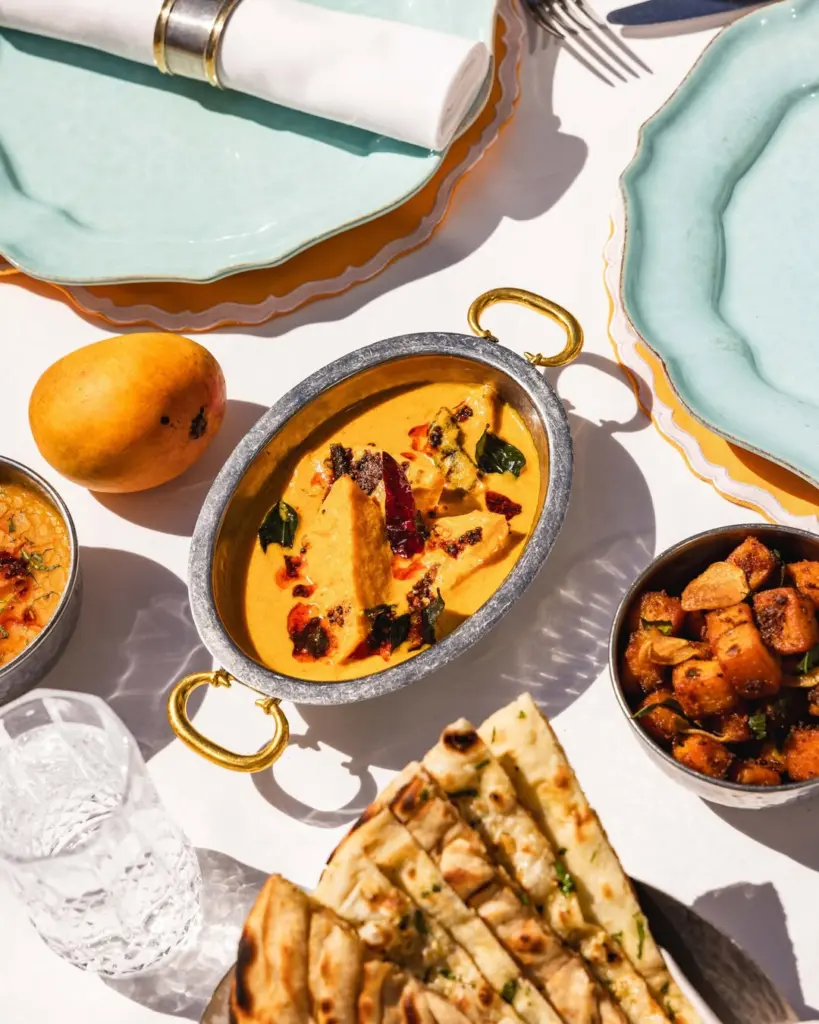 Alphonso mango menu at Jamavar Mayfair