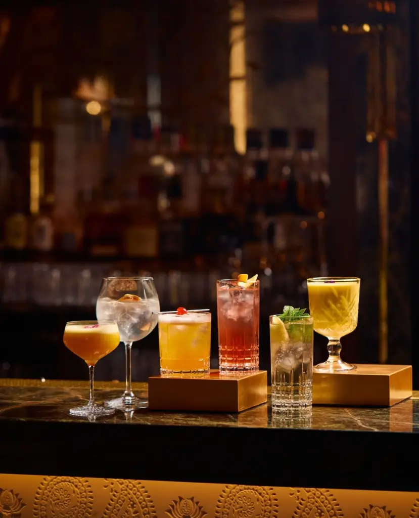 Cocktails at Jamavar Mayfair