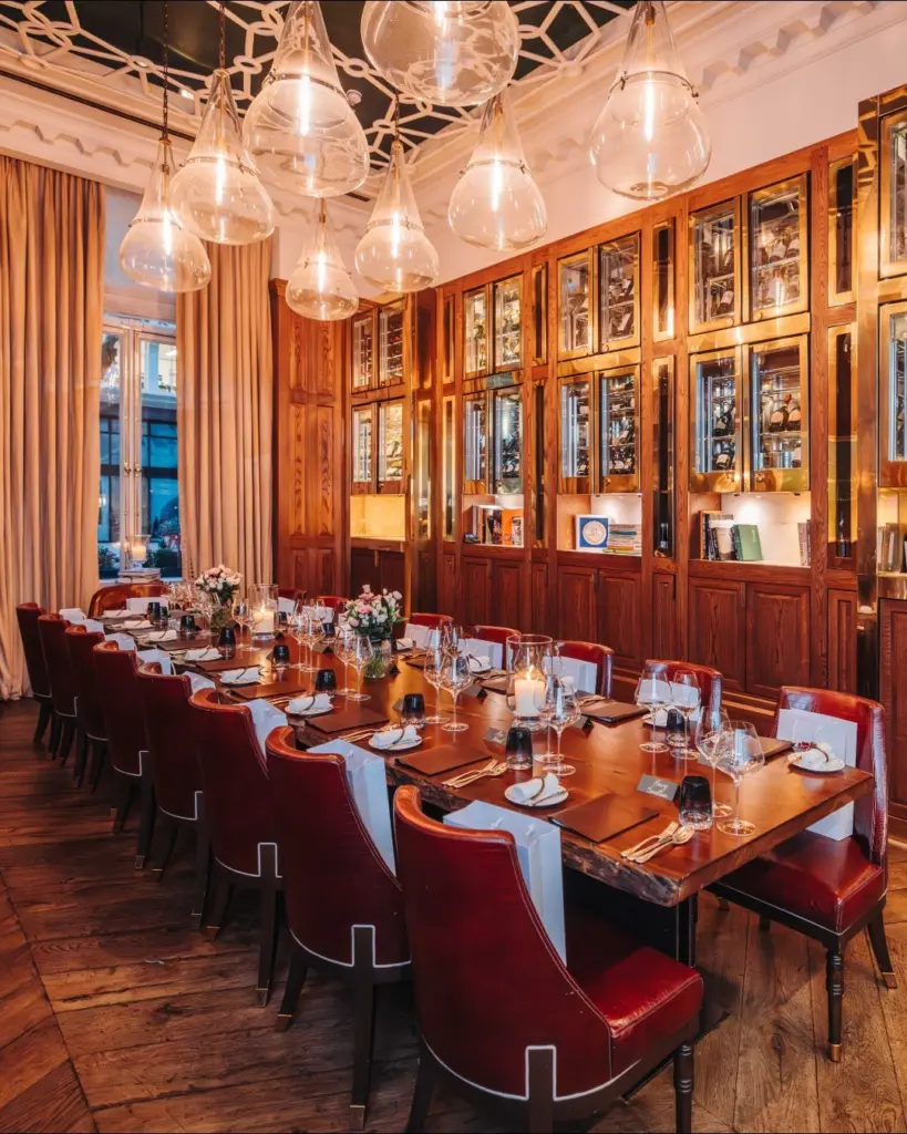 Kerridge's private dining room