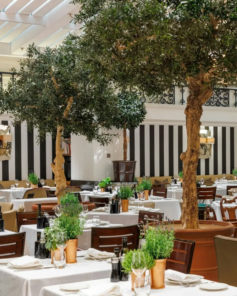 Novikov Italian dining room