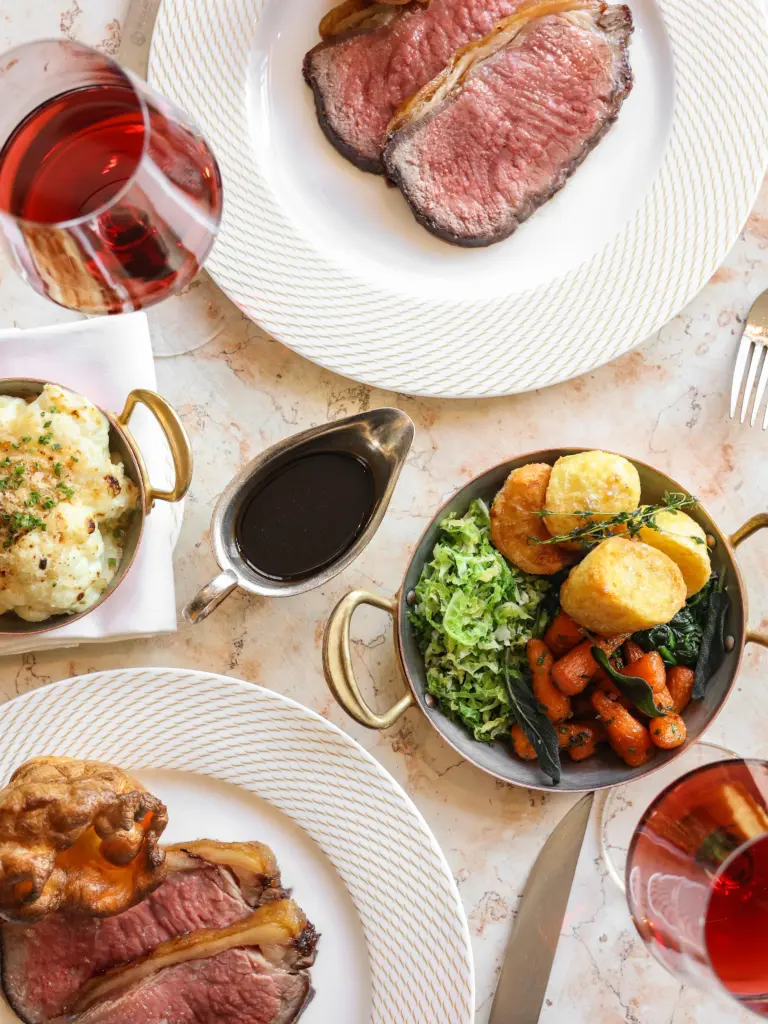 Sunday lunch at The River restaurant