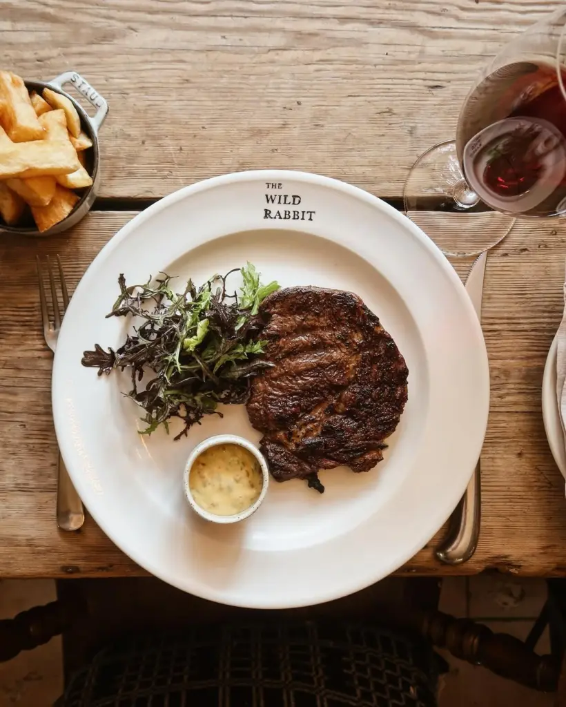The Wild Rabbit menu offering