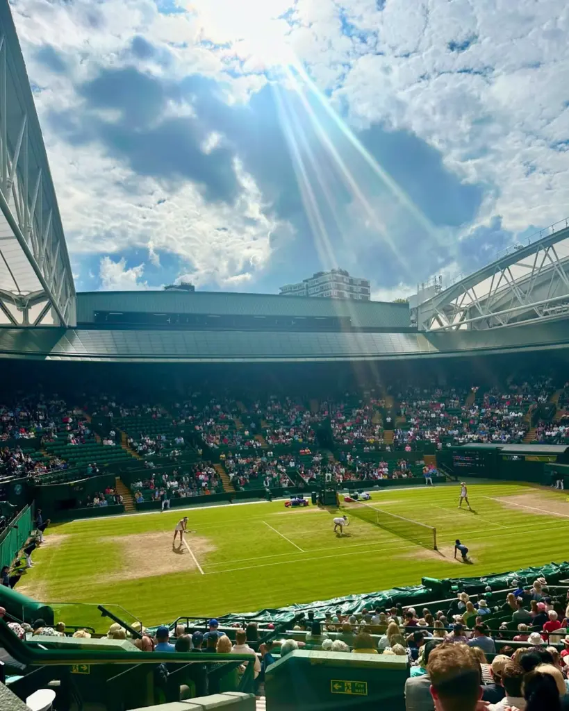 experiencing Centre Court