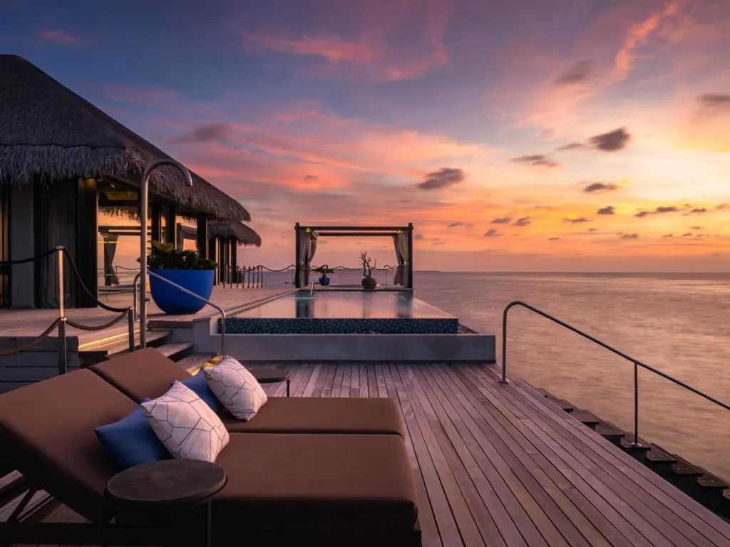 A Private Island in the Maldives