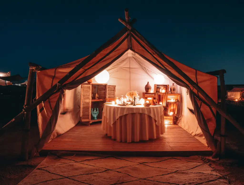 Dinner Under the Stars in Morocco