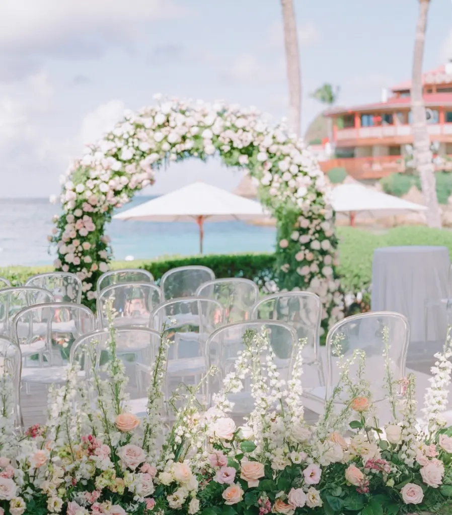Eden Rock St Barths wedding