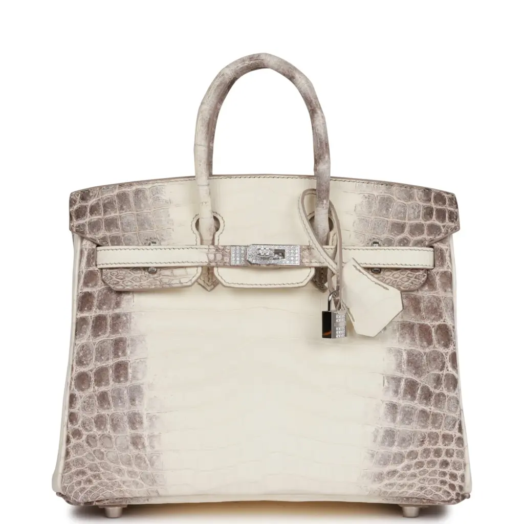 Hermès Himalayan Niloticus Crocodile Diamond Birkin
