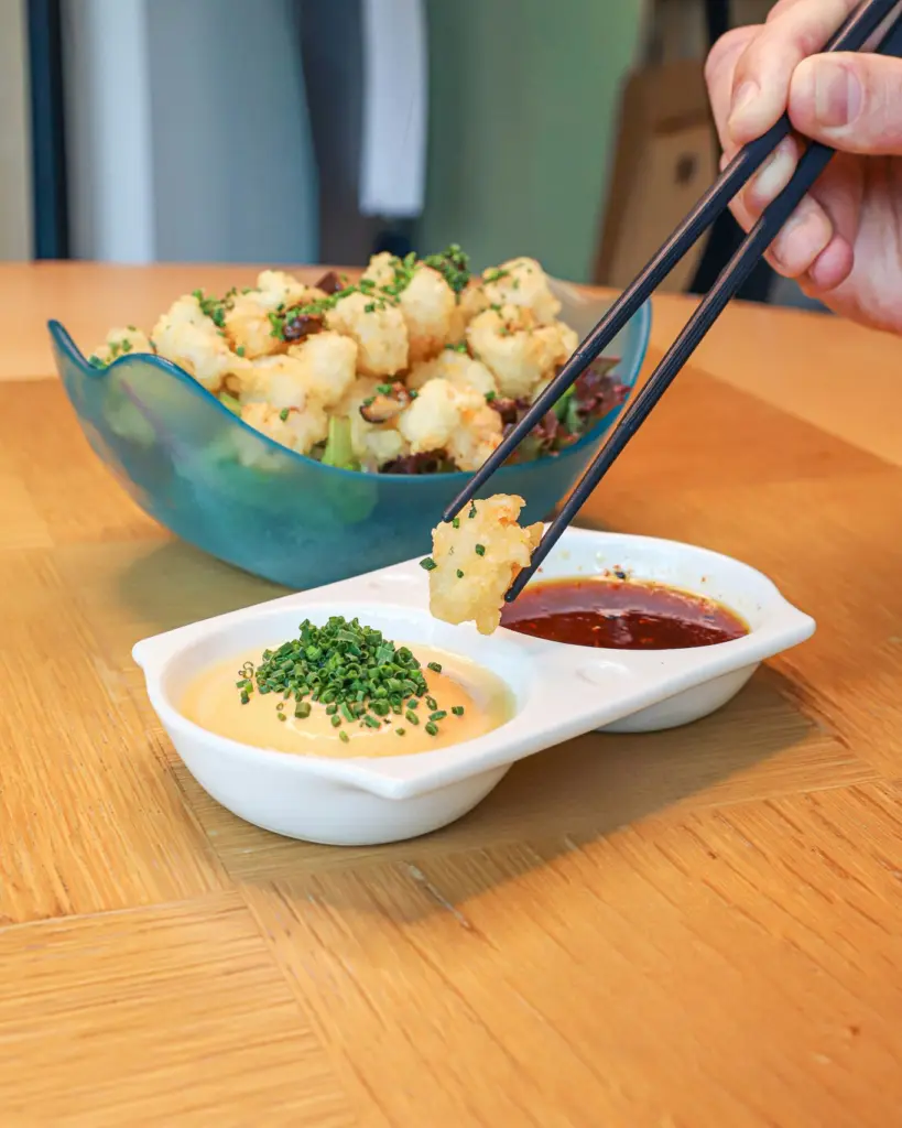 Rock Shrimp Tempura at Nobu London