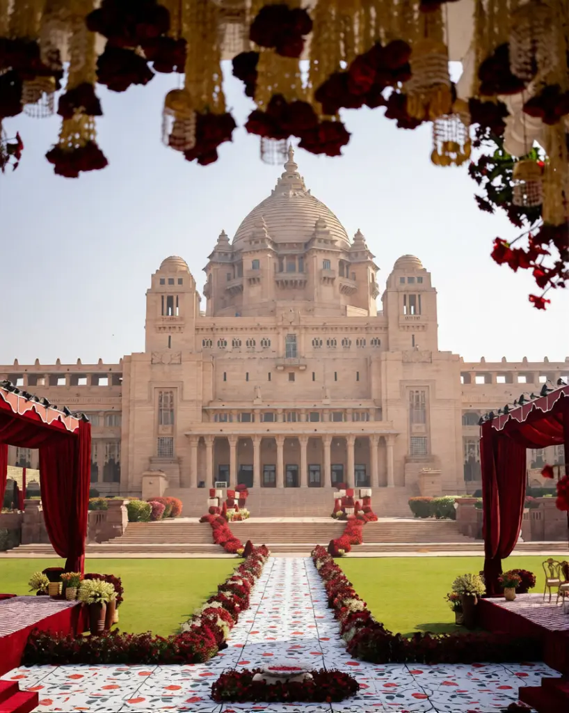 Umaid Bhawan Palace wedding