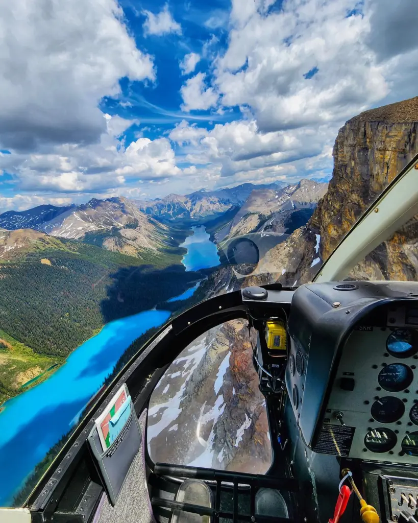 helicopter transfer experience