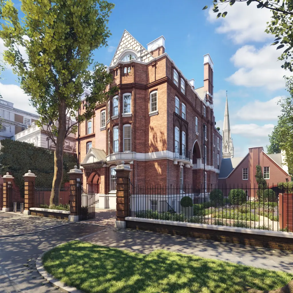 home in Kensington Palace Gardens