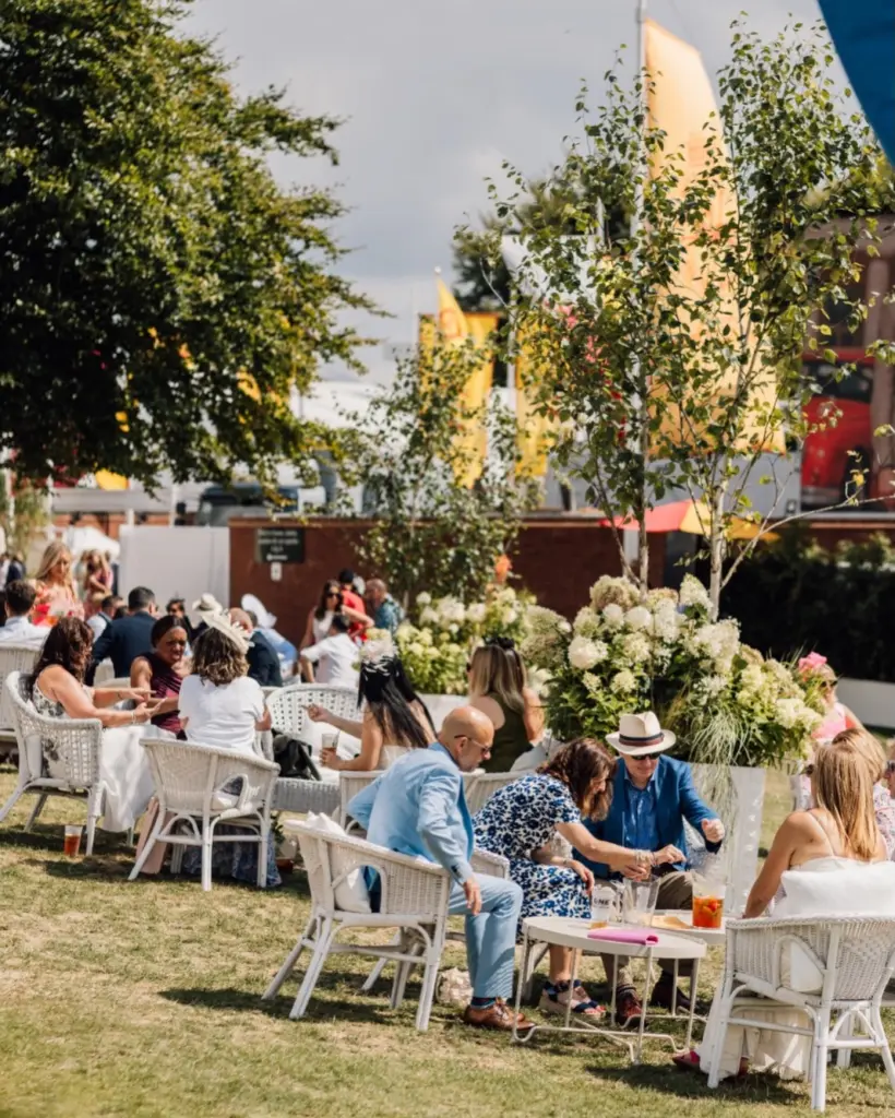 hospitality at Qatar Goodwood Festival