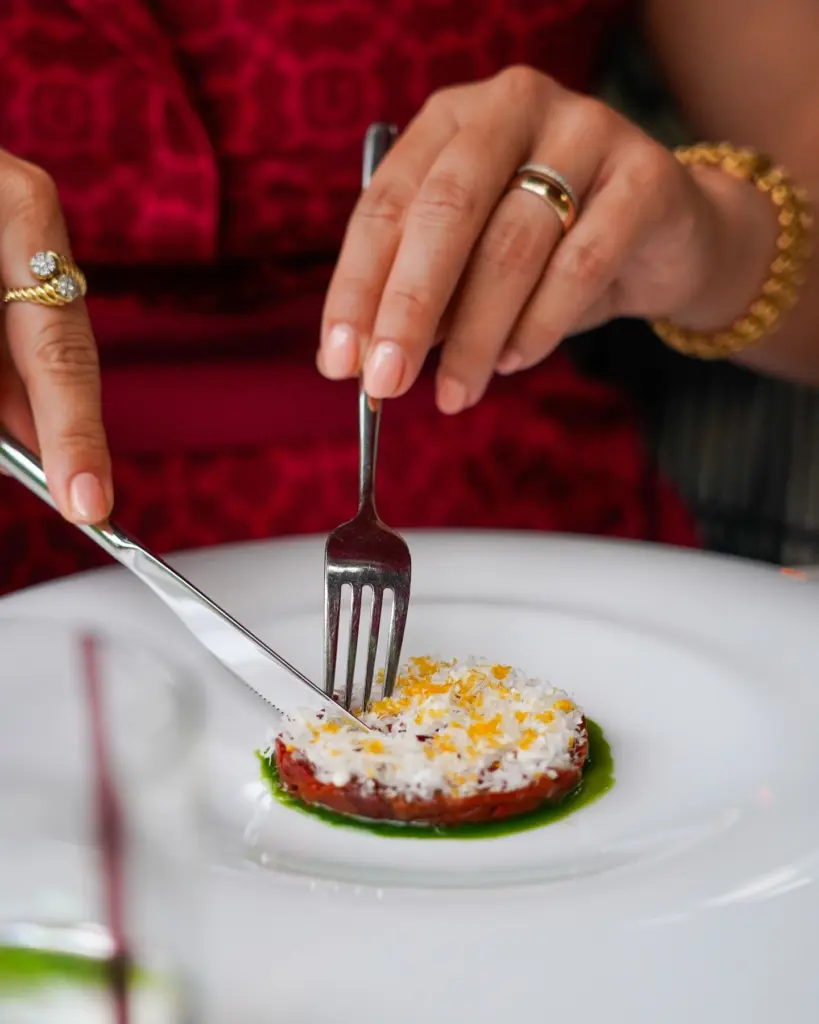 menu offering at Kitchen Como
