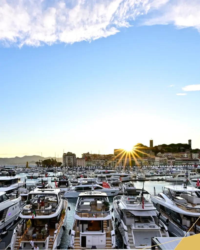 Cannes harbour