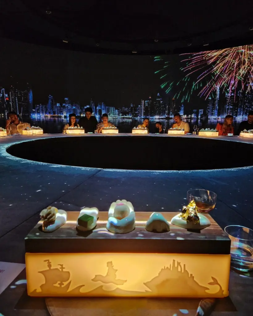 KRASOTA Dubai tasting menu
